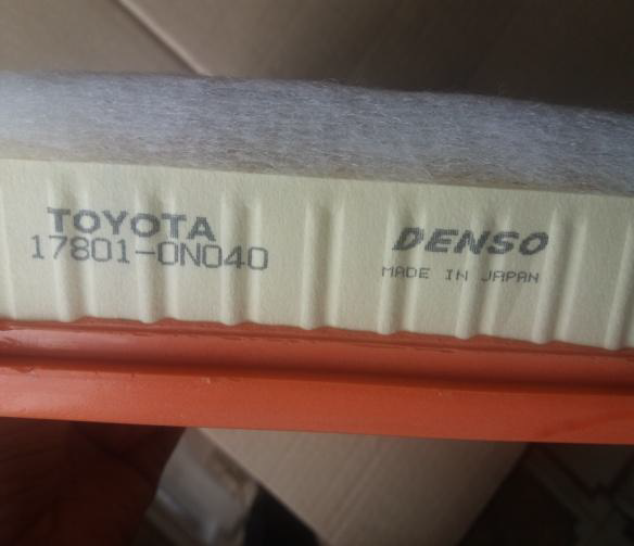 AIR FILTER YARIS D4D NEW-TOYOTA