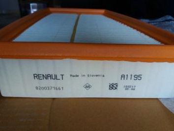 AIR FILTER MEGANE NEW-RENAULT