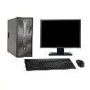 PC DE BUREAU HP PRO G600 G3 Core I5-6400 2.7Ghz /DDR4 4GO/ HDD 500G / ECRAN HP 19.5