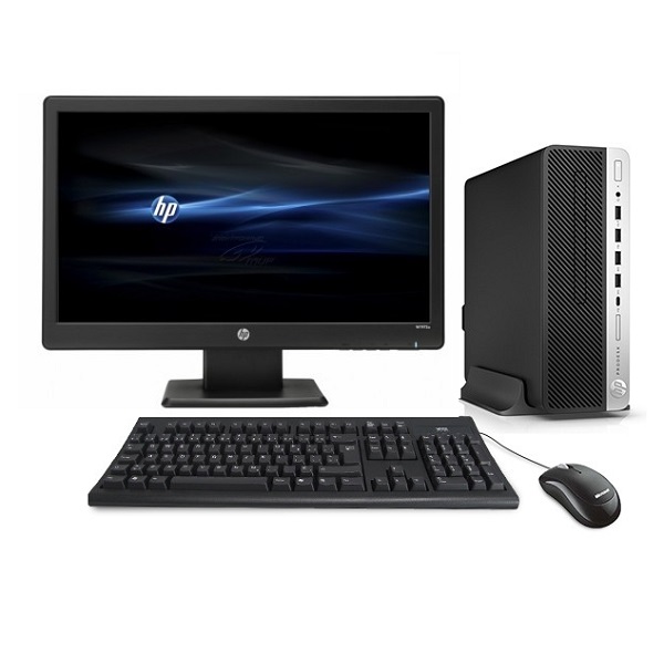 PC DE BUREAU HP PRODESK 600 G3 I5-6400 /DDR4 4G/HDD 500G/DVD RW/ ECRAN HP 20