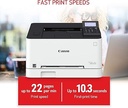 Imprimante CANON Laser Color LBP633Cdw print 21/12.7ppm R-V 1200*1200dpi USB &GBe-Lan &