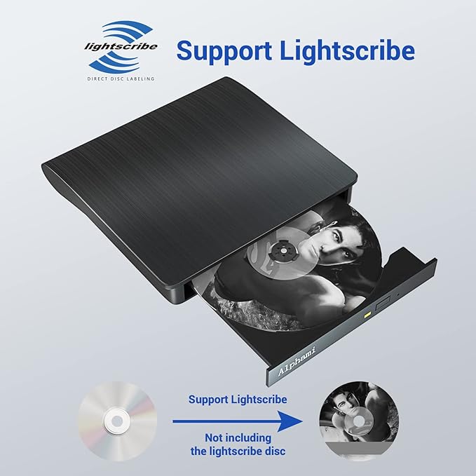 GRAVEUR DVD EXTERNE USB et Type-C