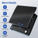 GRAVEUR DVD EXTERNE USB et Type-C