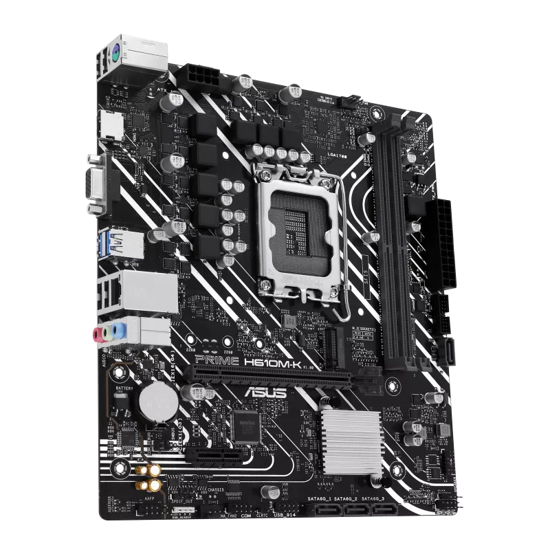 CARTE MERE INTEL ASUS PRIME H610M-K DDR5 PCIe 4.0 MICRO ATX