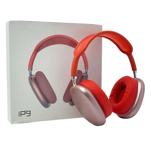 Casque sans fil bluetooth P9-support carte memoire