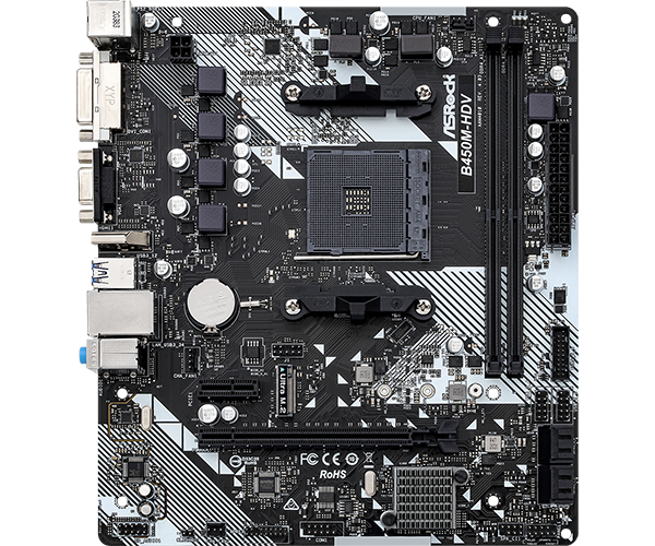 Processus RYZEN 5 4500 + CARTE MERE ASRocK B450M-HDV R4.0 AMD AM4