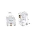 Connector RJ11 6p2c box 1pcs