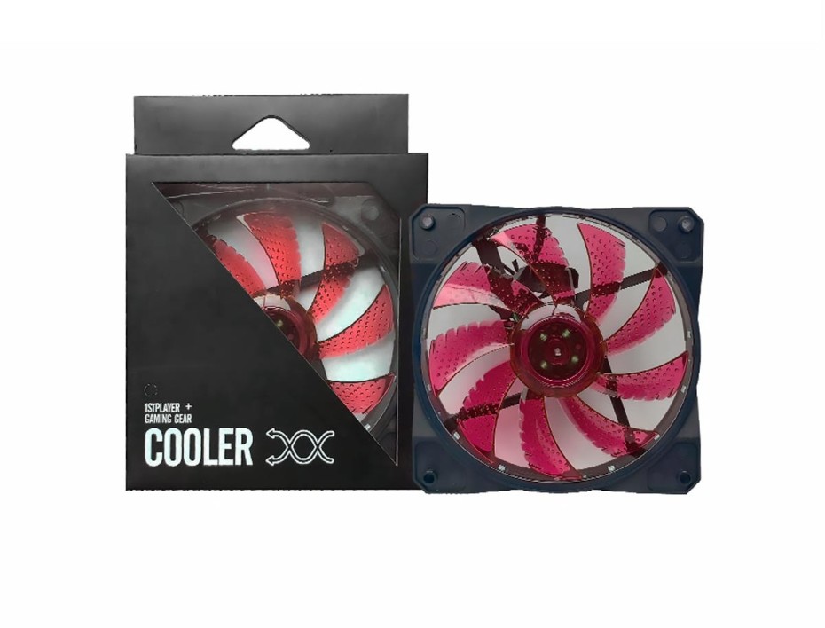 Ventilateur First Player A1-15LED RED