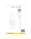 Adaptateur TYPE C TO USB + HUB 4port