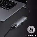 Adaptateur TYPE C MALE TO HDMI 5IN1 (LAN/TYPE C/2*USB3.0/HDMI)