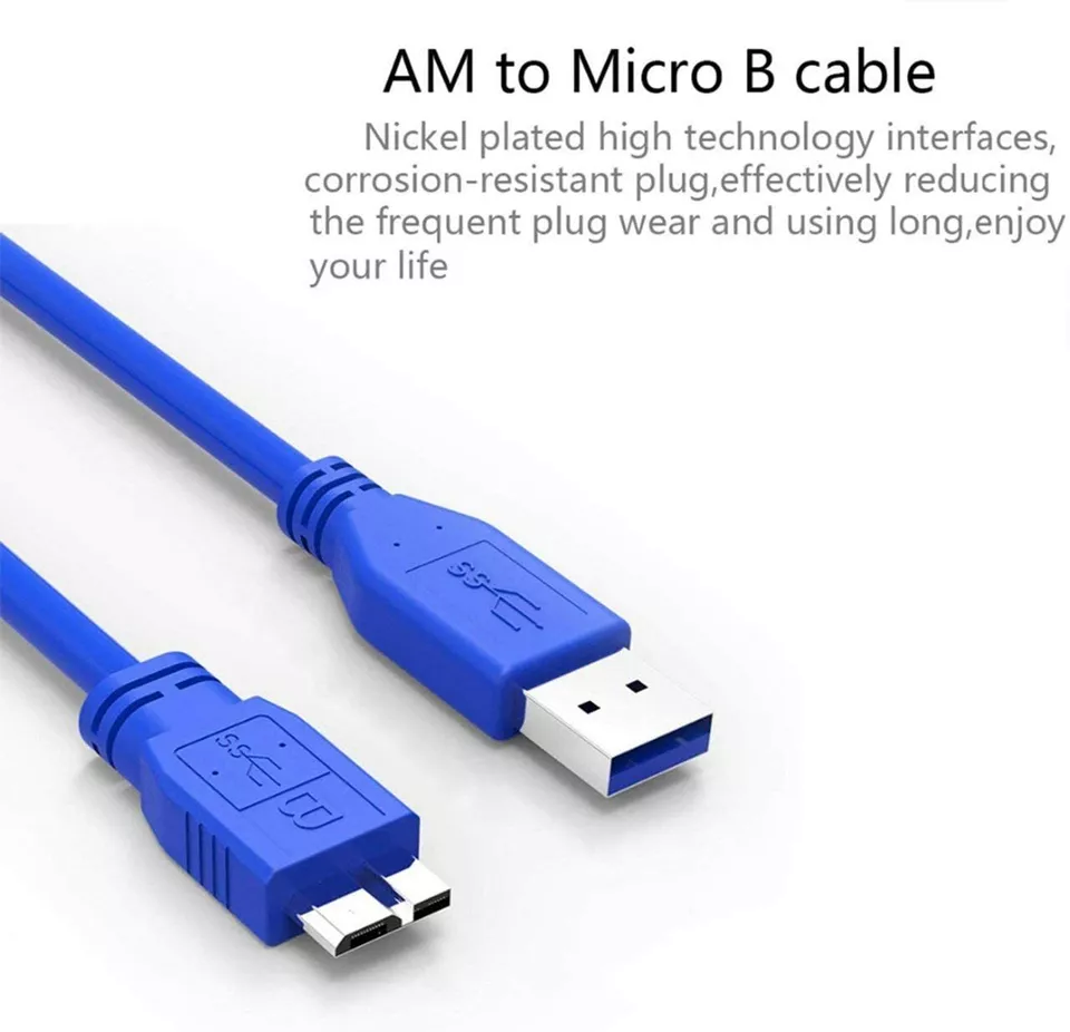 Cable DISQUE DUR Vnzane (Certifié) USB 3.0 (VN-U505) (Im)