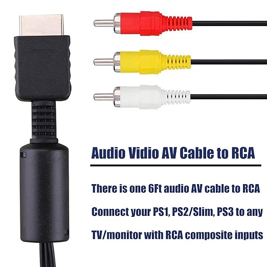 Cable PS2 to AV