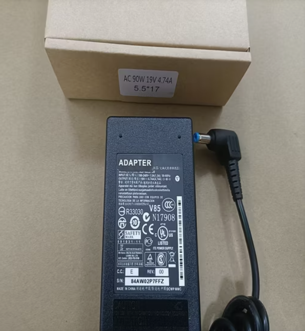 CHARGEUR Laptop ACER 19V/4.74A/5.5*1.7mm (cartonné)