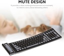 CLAVIER Flexible SANS FILS 2.4G (D)