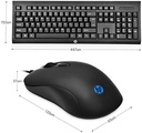 CLAVIER Souris HP KM100