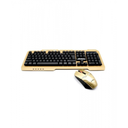 CLAVIER + SOURIS SANS FIL ADR 1204