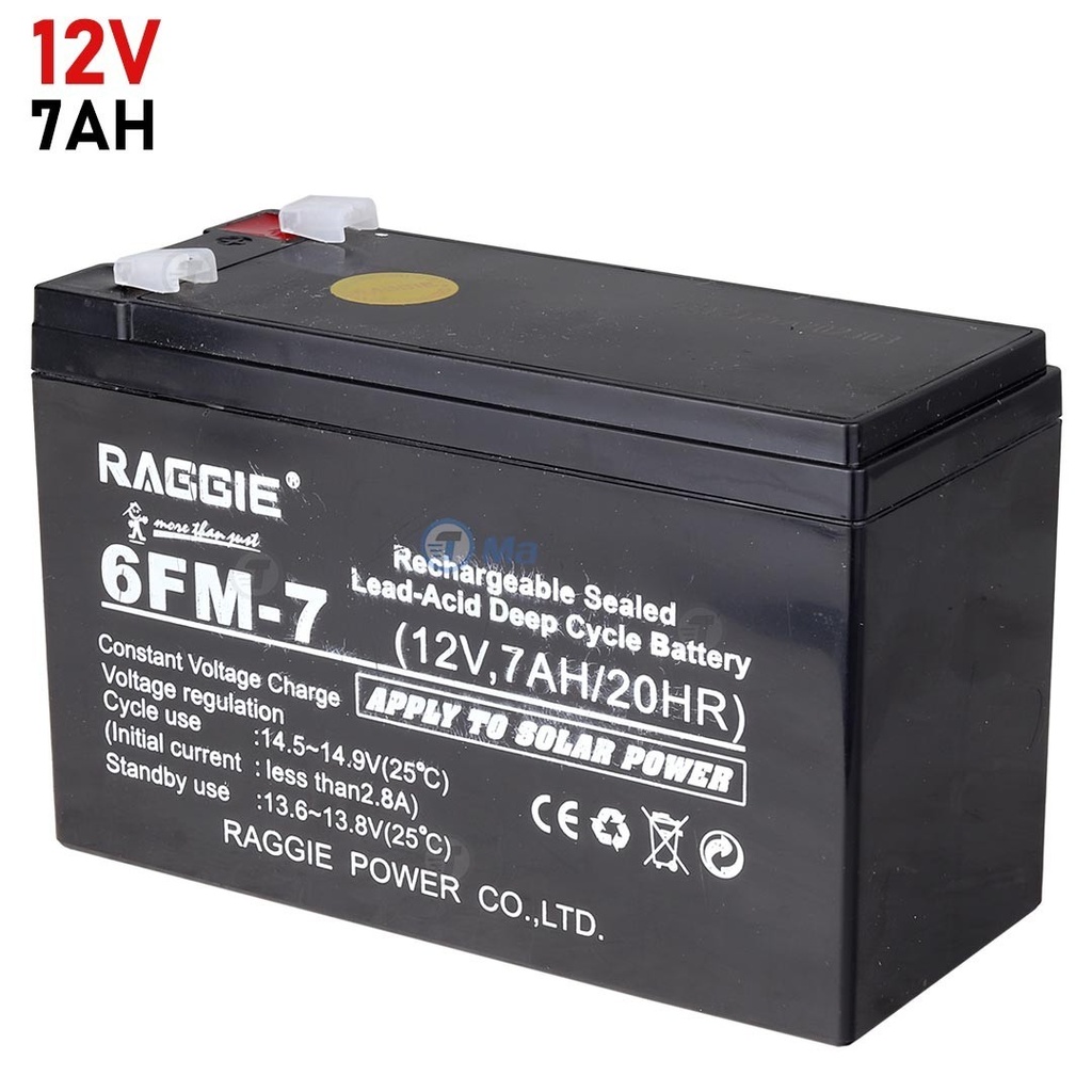 batterie pour onduleur raggie 12v 7ah