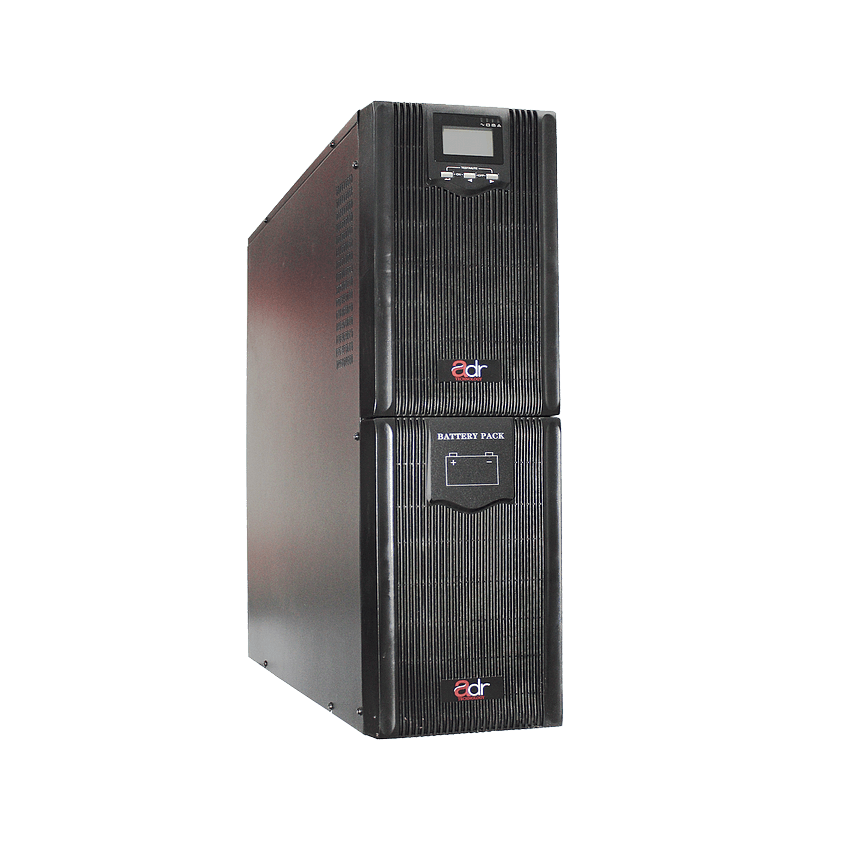 onduleur adr 906 6kva 5400w sortie rackable online 2 fan rs232 usb