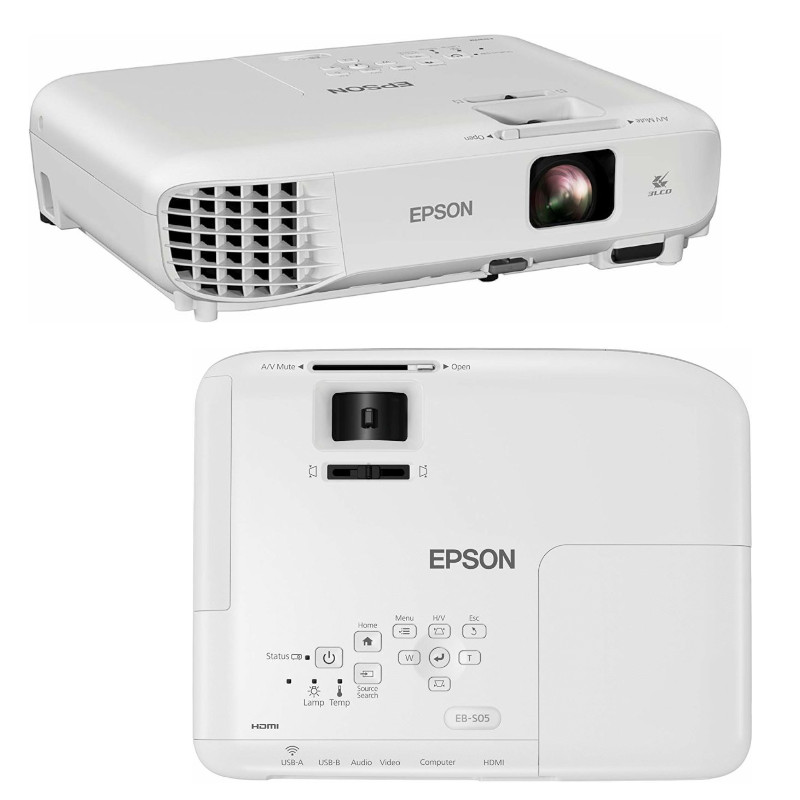 VIDEO PROJECTEUR DATASHOW EPSON EB-S05 ANDROID 9.0 WIFI