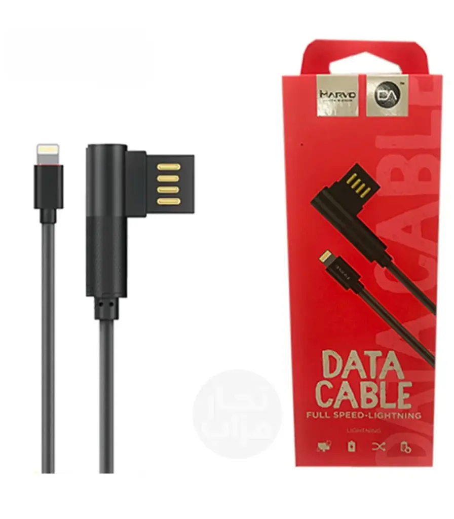 cable marvo da dt0012agy 90° iphone lighyning box métal