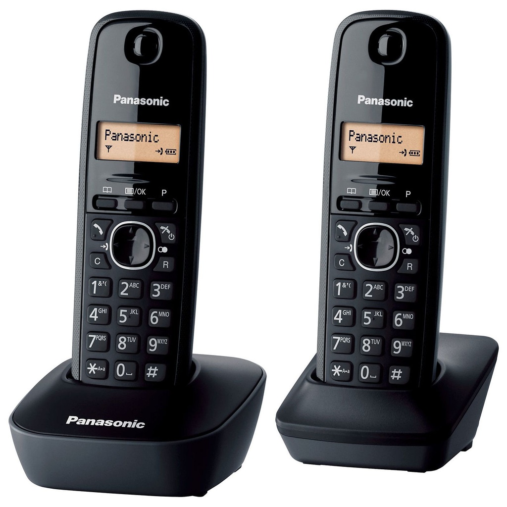 KIT APPAREIL TELEPHONIQUE PANASONIC SANS FIL KX-TG1611 PLUS TéLéPHONE  PANASONIC SANS FIL DOUBLE