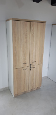 armoire mélamine 2P-2T 03 (L108/H195/P47)