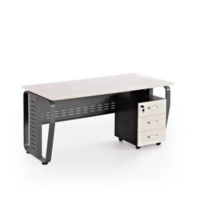 bureau mdf iron4t (L160/H75/P70CM) 