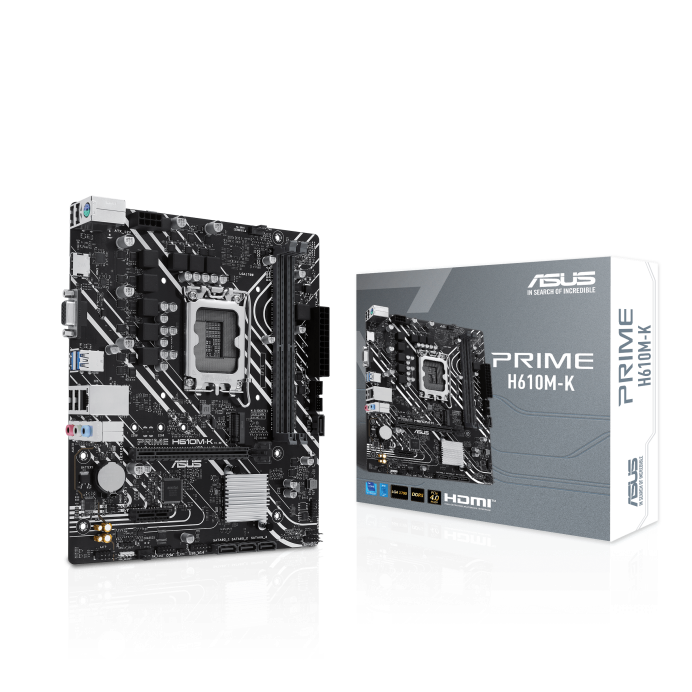 CARTE MERE INTEL ASUS PRIME H610M-K DDR5 PCIe 4.0 MICRO ATX