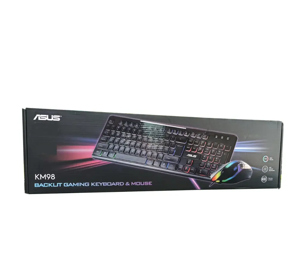 CLAVIER SOURIS ASUS GAMER KM98