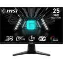 Ecran MSI 25" Gaming FHD IPS 180HZ G255F Black TVD