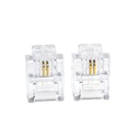 Connector RJ11 6p2c box 1pcs