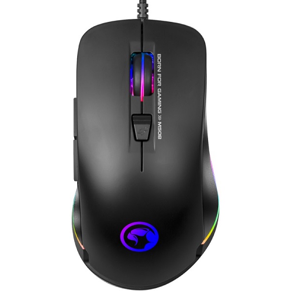 Souris MARVO Scorpion M508- 3200dpi/6 Buttons/3 million clicks/Rainbow/1.7m(Im)