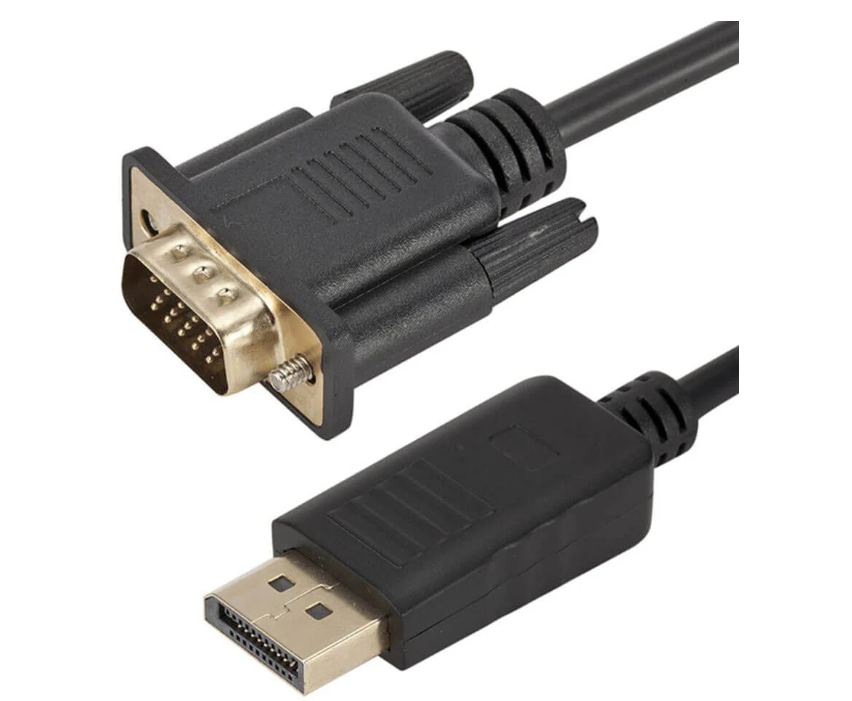 Adaptateur Cable DisplayPort male / VGA MALE (1.8m)