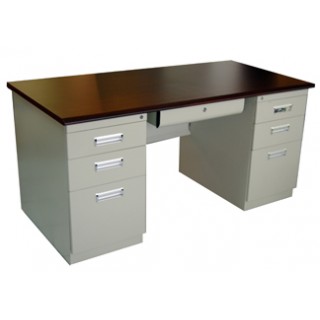 bureau melamine SIMPLY6T ( L160/H75/P70cm )