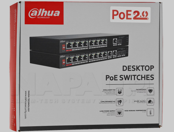 Switch Dahua PFS3110-8ET1GT1GF-96