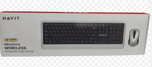 CLAVIER Souris SANS FIL HAVIT 243