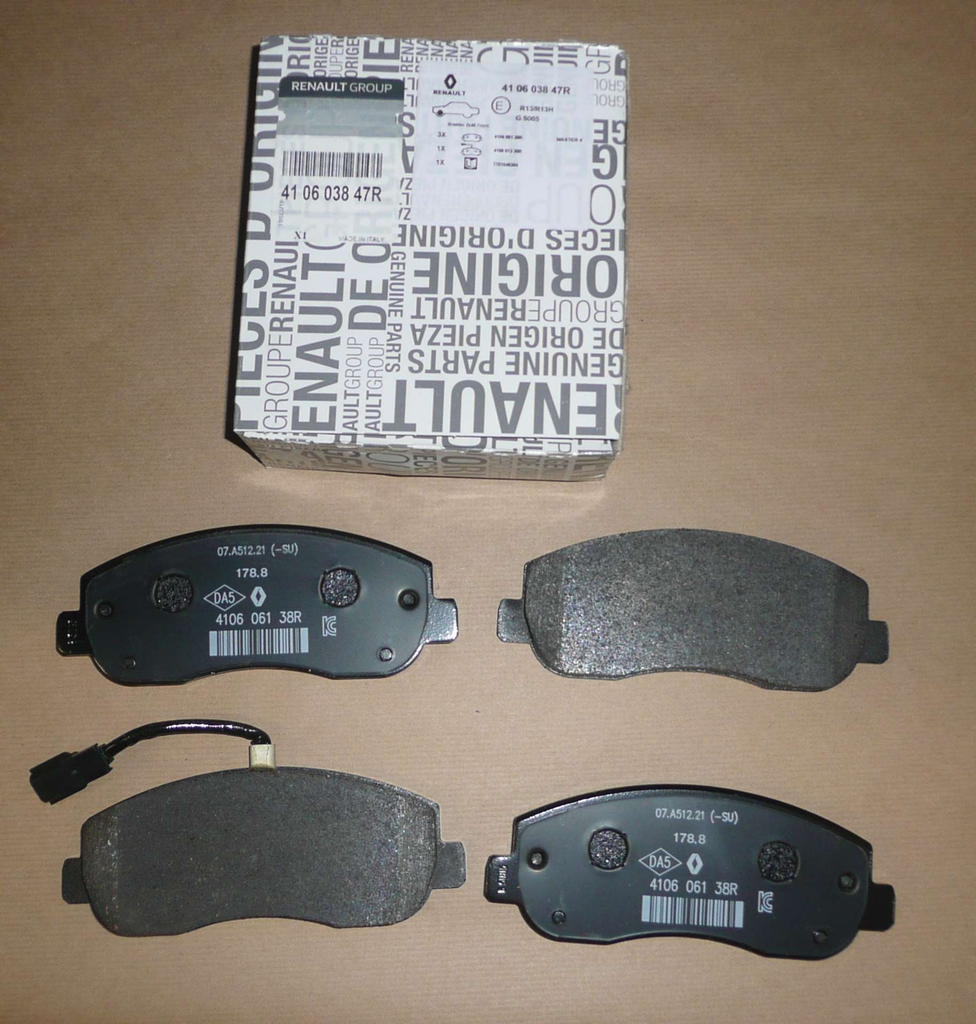 BRAKE PAD CLIO3/DUSTER AV-RENAULT