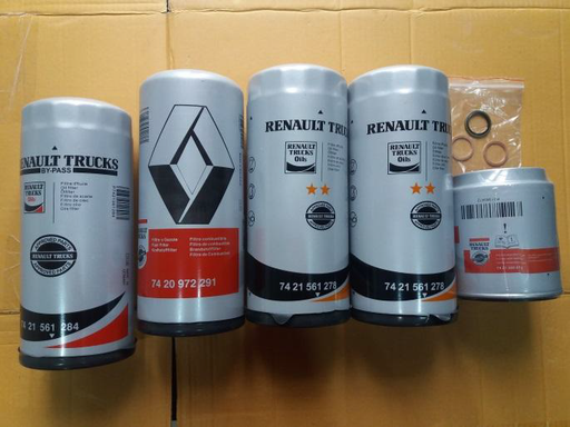 [5001875125] FILTER KITE RENAULT 5PCS-RENAULT
