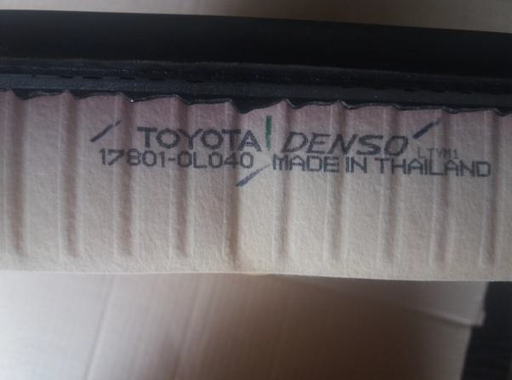 [17801-0L040 ] AIR FILTER REVO-TOYOTA