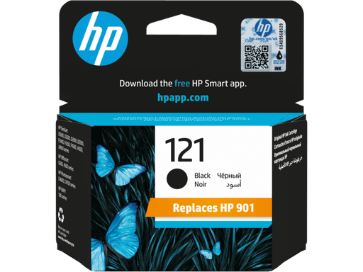 CARTOUCHE HP 121 NOIR