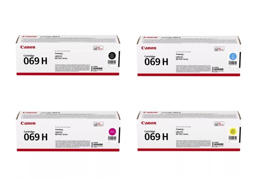 Pack Canon Toner 069 Bk.C.Y.M (MF752Cdw, MF754Cdw)