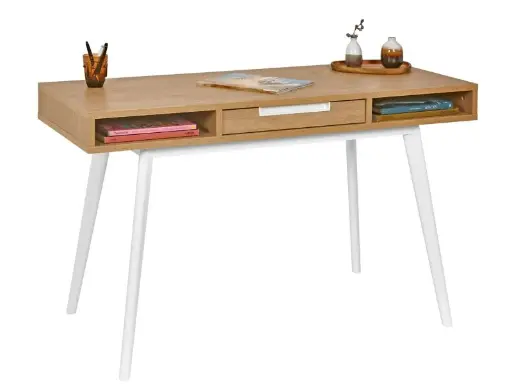 Bureau Bois 1Tiroir BB120/55-1T (L120/P55/H77)