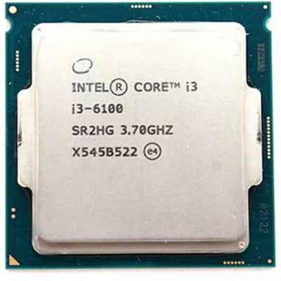 Processeur intel core i3-6100/3.20ghz LGA 1151 (TRAY)