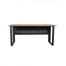 BUREAU MELAMINE IRON (L120/H75/60cm) 