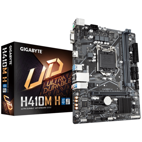 CARTE MERE INTEL SOCKET 1200 CHIPSET H410 GIGABYTE H410MH MICRO-ATX