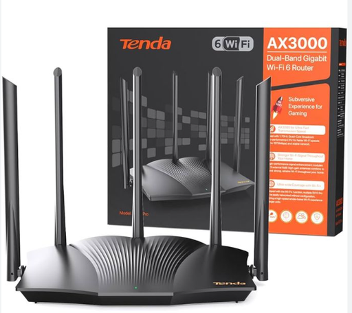 TENDA TX12 PRO AX3000 DUAL-BAND GIGABIT ROUTEUR WIFI 6