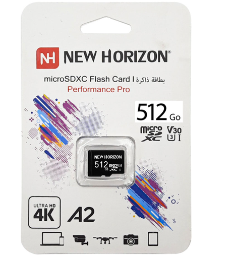 CARTE MEMOIRE Micro SD 512 Go NH CLASS 10