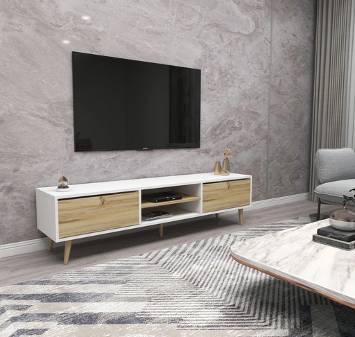 table tv et deux box ( L180/H45/P35) 