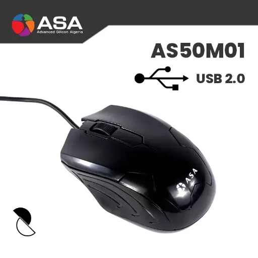 SOURIS USB OPTIQUE ASA A1 C1 B1