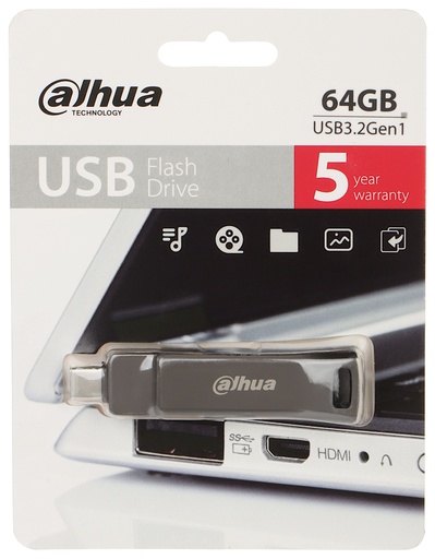 FLASH DISK DAHUA TYPE-C 3.2 P629 64G
